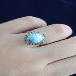 انگشتر زنانه سنگ فیروزه انگشتر زنانه سنگ فیروزه