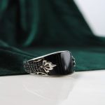 انگشتر مردانه نقره خارجی عقیق ترک انگشتر مردانه نقره خارجی عقیق ترک