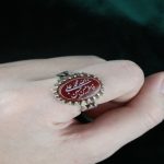 سانگشتر مردانه سنگ عقیق یمنی خطی سانگشتر مردانه سنگ عقیق یمنی خطی