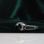 انگشتر مردانه عقیق ترک رکاب نقره ایرانی انگشتر مردانه عقیق ترک رکاب نقره ایرانی