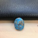 سنگ فیروزه آبی رگه عنکبوتی سنگ فیروزه آبی رگه عنکبوتی