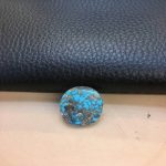 سنگ فیروزه آبی رگه عنکبوتی درجه یک سنگ فیروزه آبی رگه عنکبوتی درجه یک