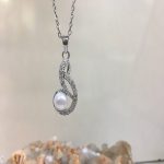 پلاک نقره خارجی سنگ مروارید پلاک نقره خارجی سنگ مروارید