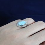 انگشتر زنانه سنگ فیروزه اصل نیشابور انگشتر زنانه سنگ فیروزه اصل نیشابور