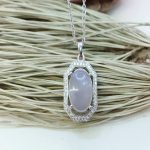 پلاک سنگ عقیق کبود اصل نقره خارجی عیار 925 پلاک سنگ عقیق کبود اصل نقره خارجی عیار 925
